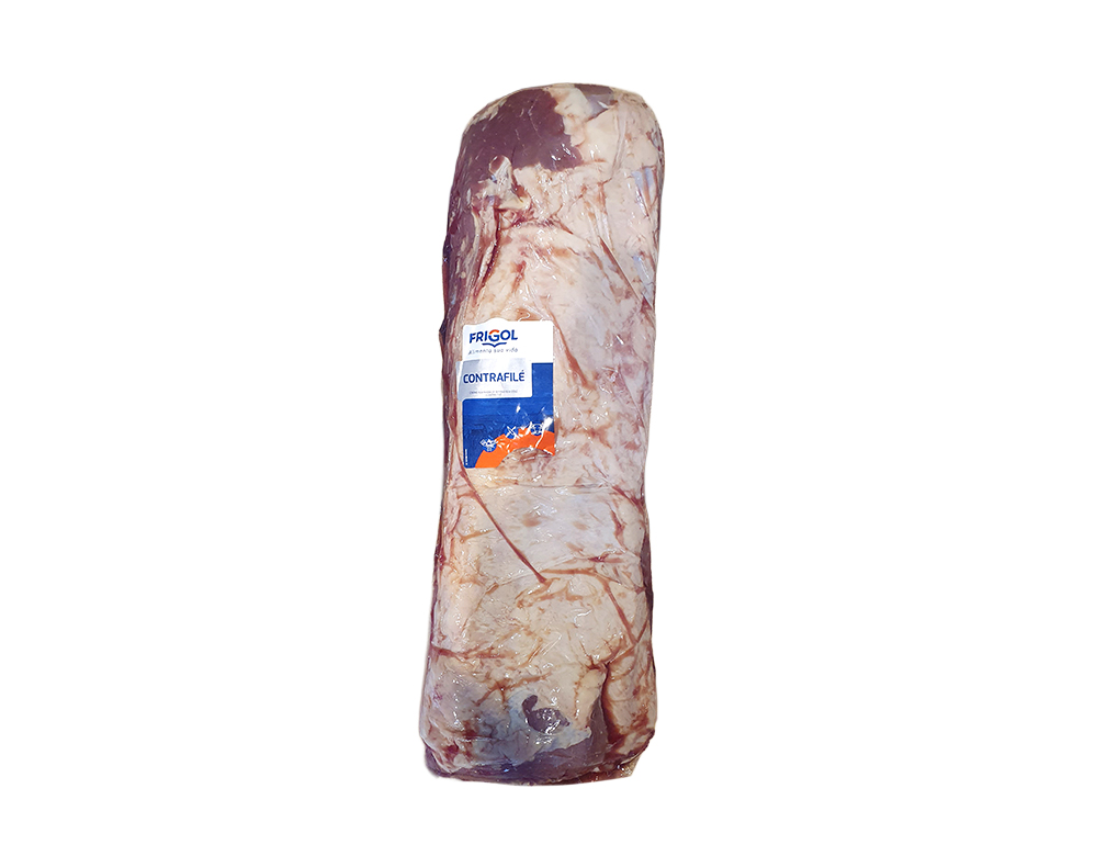 CONTRA FILÉ BOVINO RESFRIADO SEM NOIX FRIGOL 5 KG (CX 24 KG)